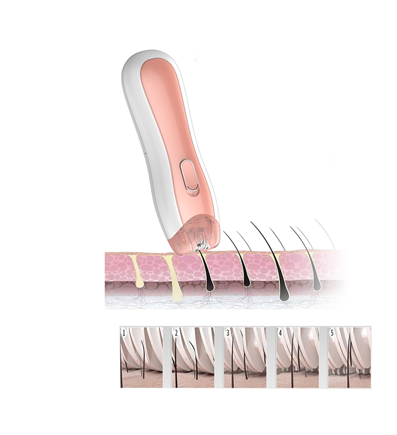  Mini female hair removal device wholesale, men