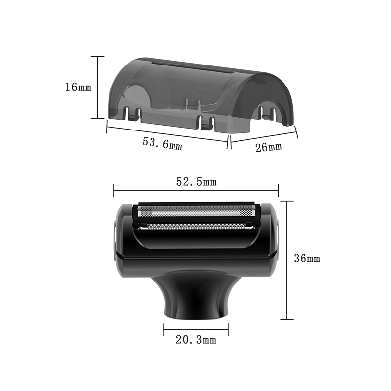 Full body washable multifunctional electric shaver accessory cutter, men's shaving head (SF-2200)