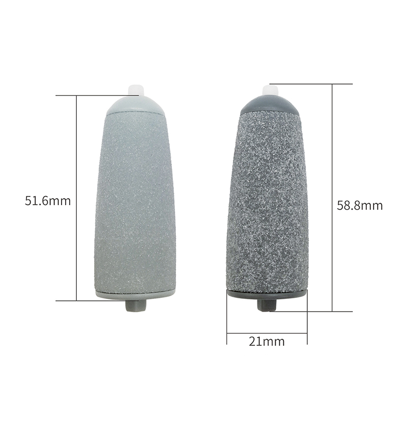 Replacement grinder head, double-sided foot rub stone for removing dead skin and calluses, electric foot grinder with grinding head (SF-5001)