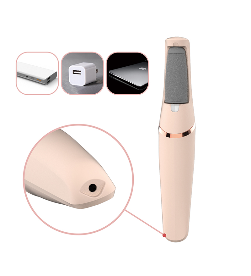 Direct sales wireless double grinding head pedicure machine, electric foot grinder, dead skin peeling machine, pedicure machine, electric foot grinder (SF-5001)